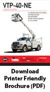 Versalift VTP-40-NE Brochure